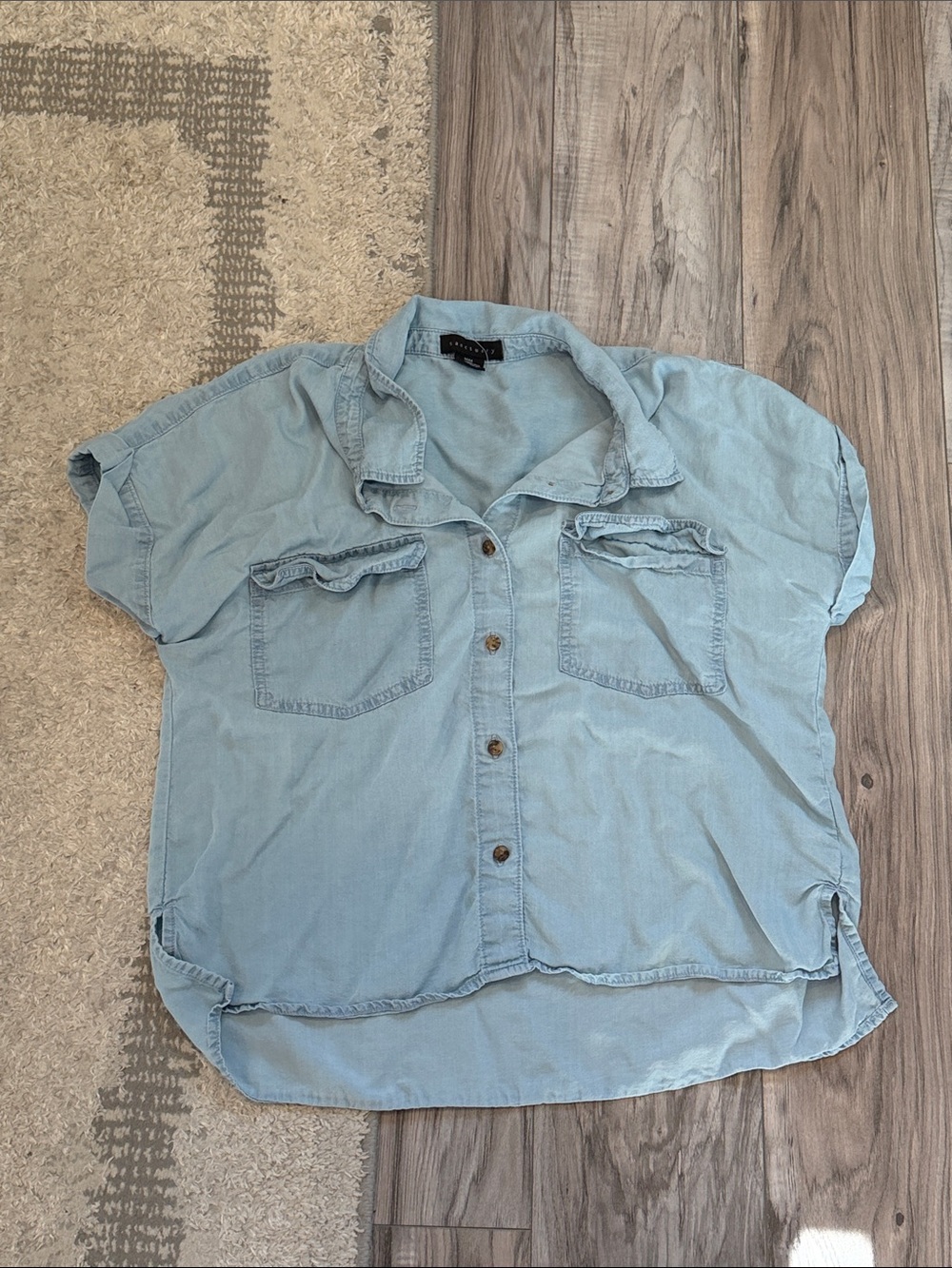Sanctuary Light Blue Denim Shirt